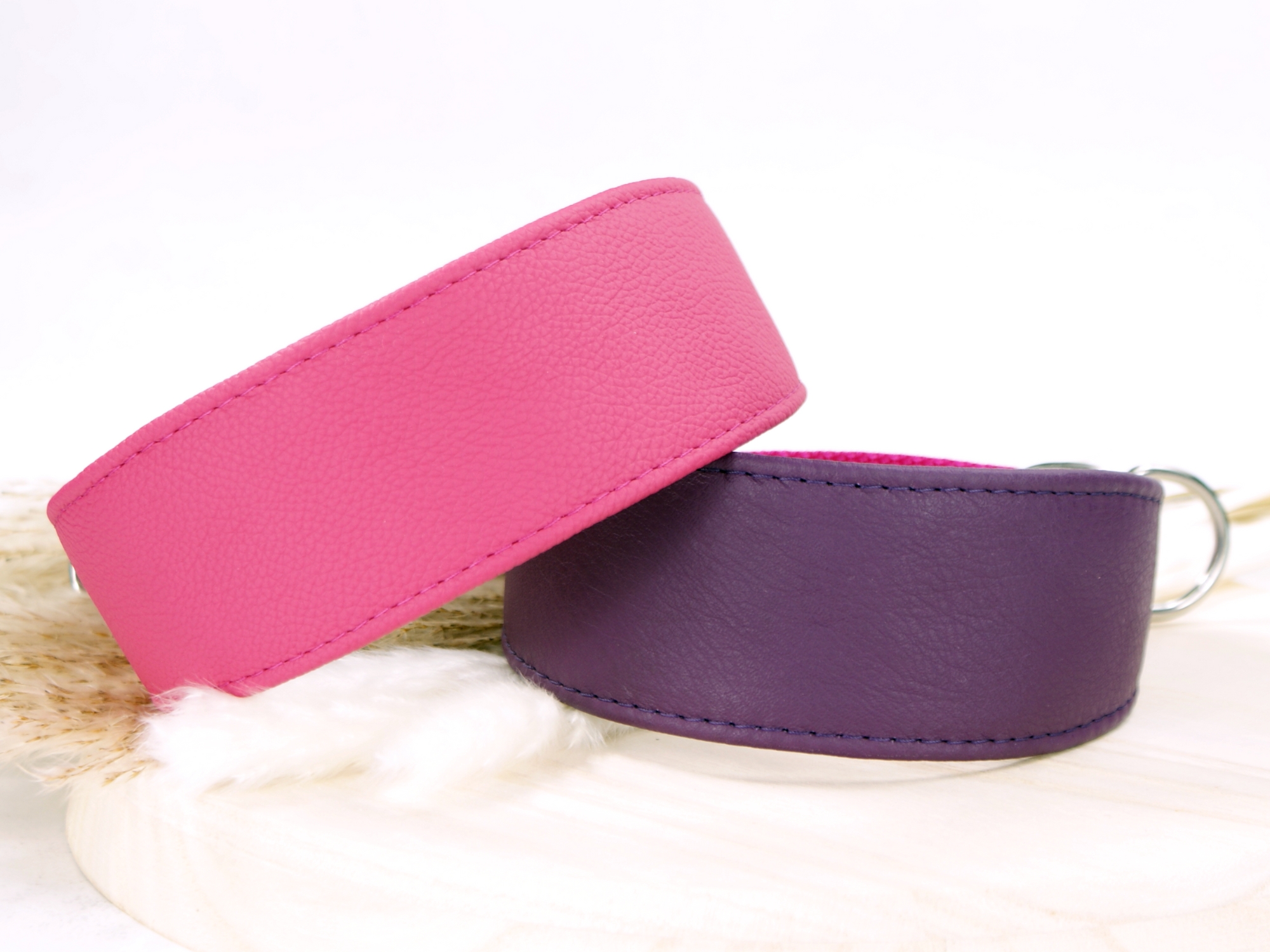 Zugstopp Basic in Himbeere und Lila